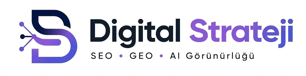 digital strateji SEO,GEO ve AI görünürlüğü logosu